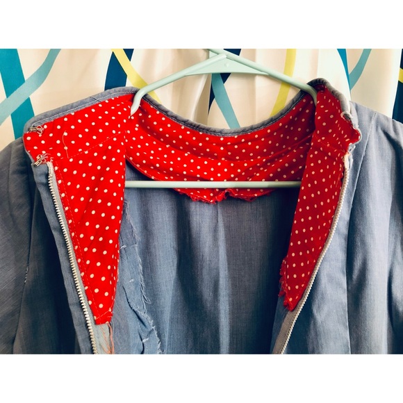 VINTAGE! Muslin Chambray Dress - Picture 14 of 15